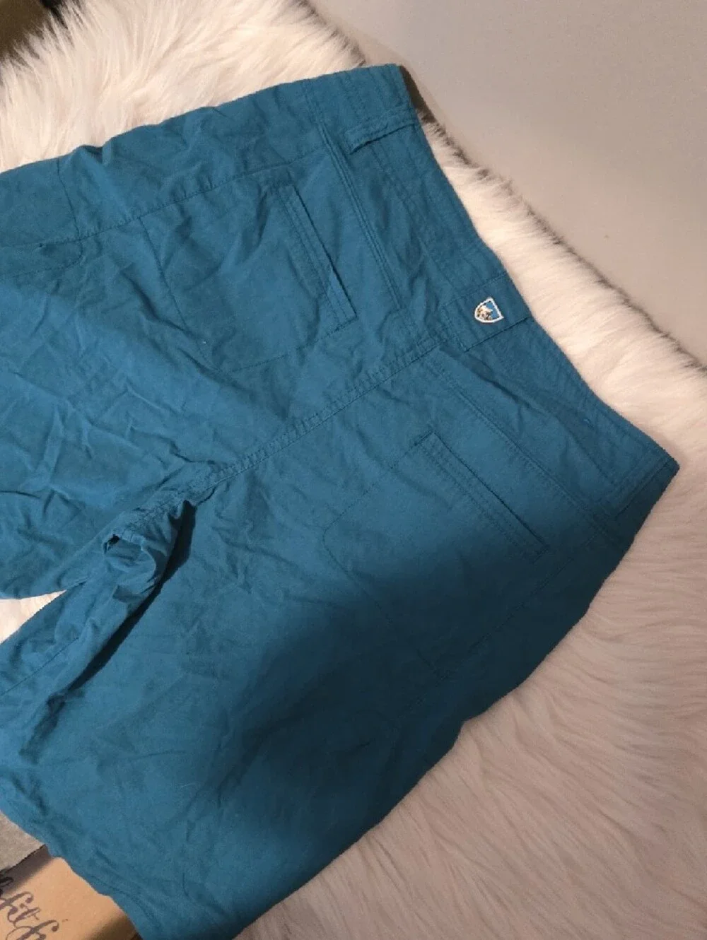 Kuhl Teal Women’s Chino Shorts - Picture 5 of 6
